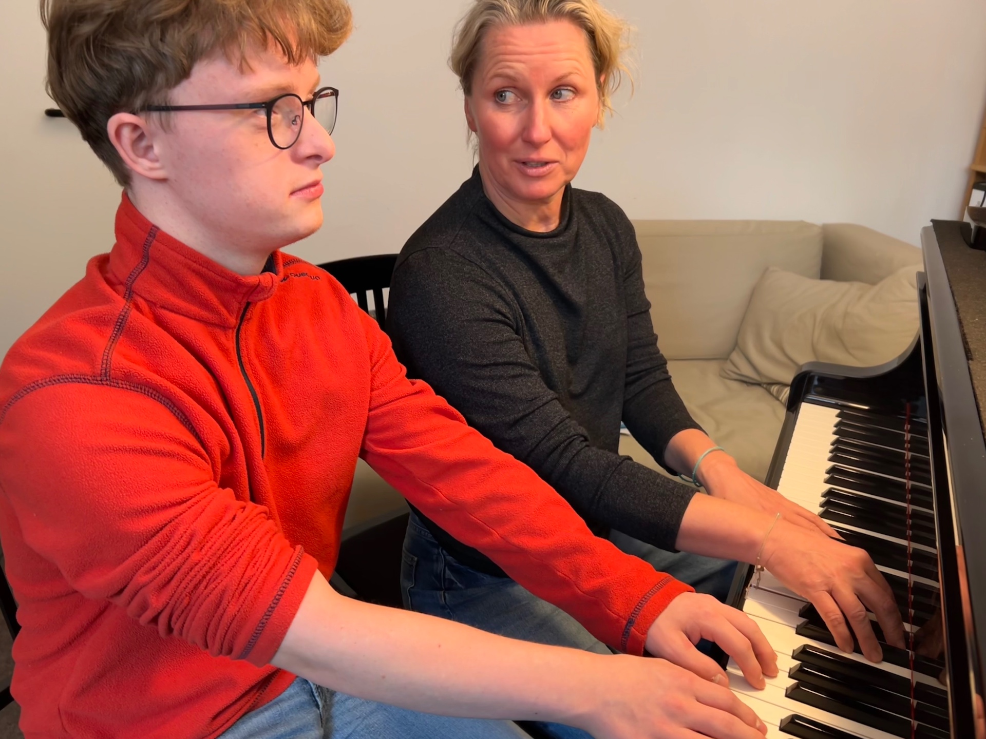Klavierunterricht in Mainz - Gemeinsames Musizieren am Klavier